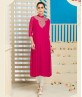 georgette long kurtis